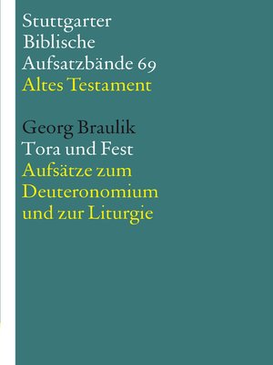 cover image of Tora und Fest